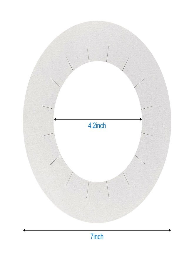 JUNSDUKE 20 Pieces Clean Collars for Wax Warmer, Wax Universal Protective Collors for Wax Can, Waxing Supplies (White, 20 Pack) - Image 2
